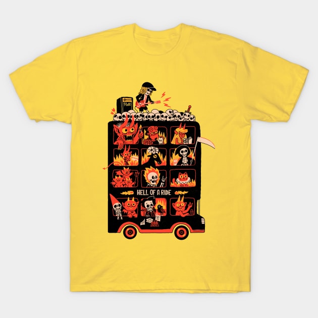 Hell Bus T-Shirt by ppmid